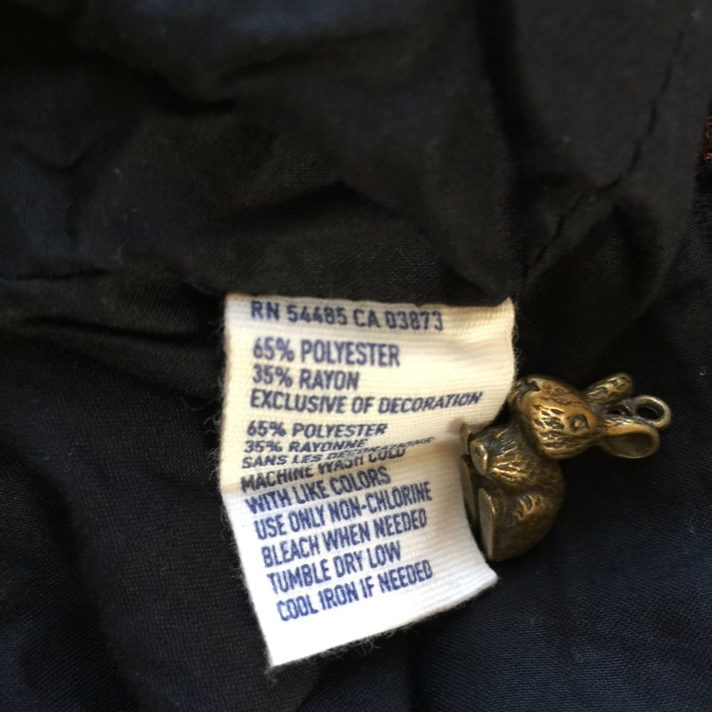 American Eagle Outfitters Black and Red Tartan and Raw Edge Tulle Dress Size 4 - Picture 4 of 5